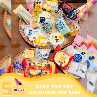 【500 Gram】Bánh tươi đài loan mix đủ vị thơm ngon - Cam kết luôn DATE MỚI 【Sò Market】