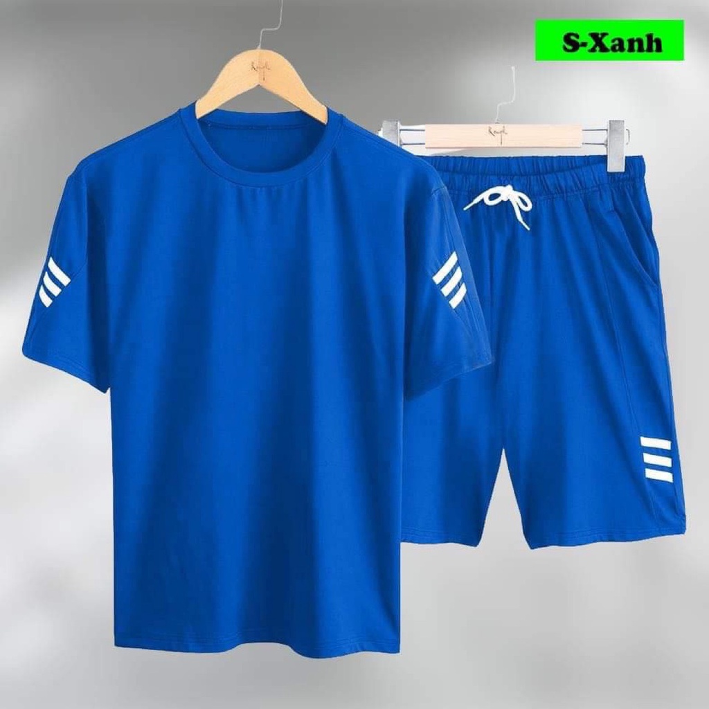 Bộ Quần Áo Mặc Nhà Thể Thao Nam Mùa Hè Phong Cách Cao Cấp