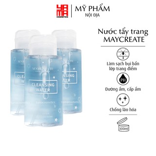 Nước tẩy trang làm sạch sâu MayCreate nắp trắng 300ml