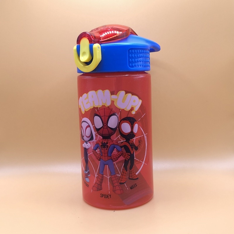BÌNH NƯỚC NÚT BẤM ỐNG HÚT NHÂN VẬT DISNEY HÃNG ZAK 473ML CANADA