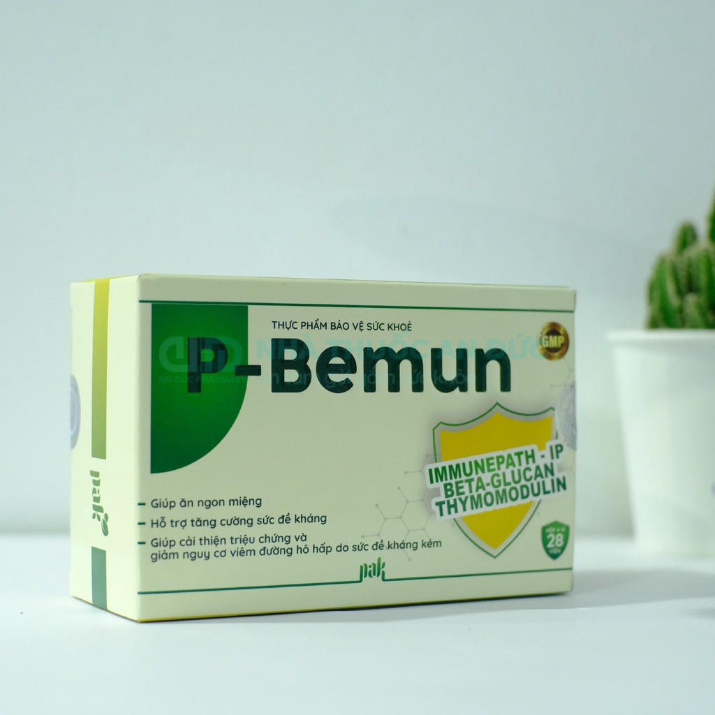 Tăng Miễn Dịch Tăng Đề Kháng Ăn Ngon Pbemun P-Bemun – Nhà thuốc An Đức