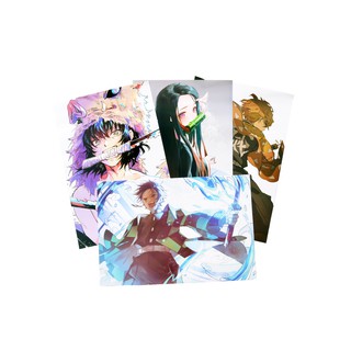 BỘ 8 TẤM POSTER ANIME TRANG TRÍ PGN23