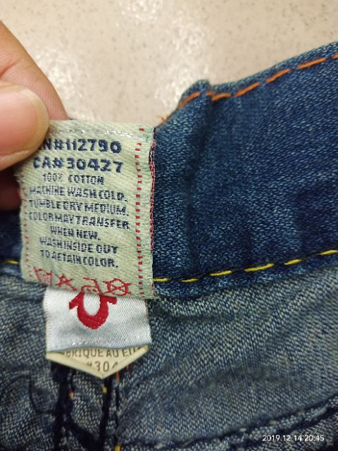 Quần jean true religion chính hãng quần jean ông địa