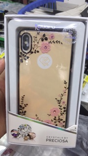 Ốp Kavaro Hoa đá xịn cho Iphone XS MAx