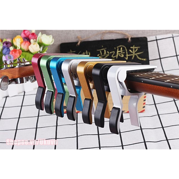 Capo guitar kim loại nhiều màu sắc CP02