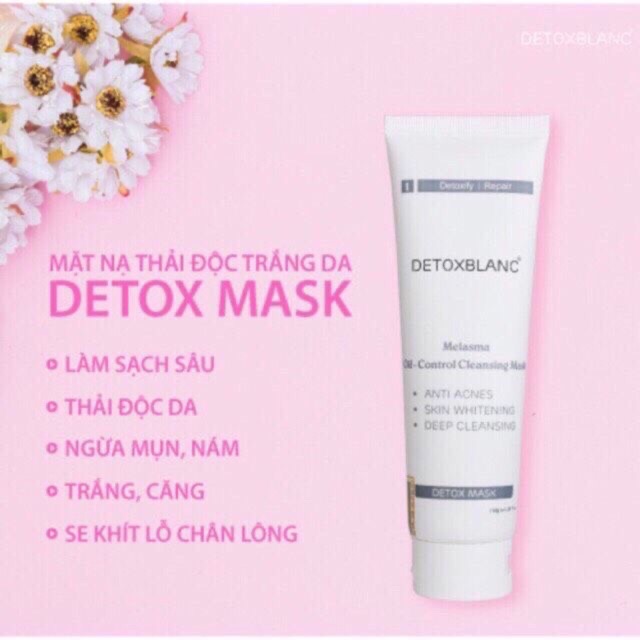 Mặt Nạ Thải Độc Trắng Da DETOX BLANC ( Cam Kết Chính Hãng) | BigBuy360 - bigbuy360.vn