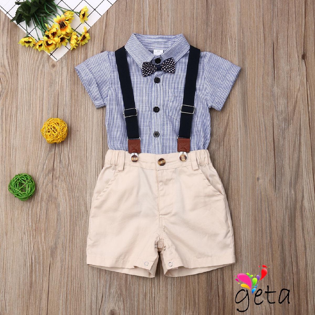 Bộ Đồ Vest 2 Món Lịch Lãm Cho Bé Trai