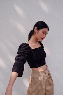 Áo Croptop tay phồng