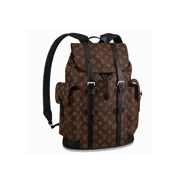 Thời trang cặp ba lô đeo luxury Balo Louis Vuitton Christopher Backpack