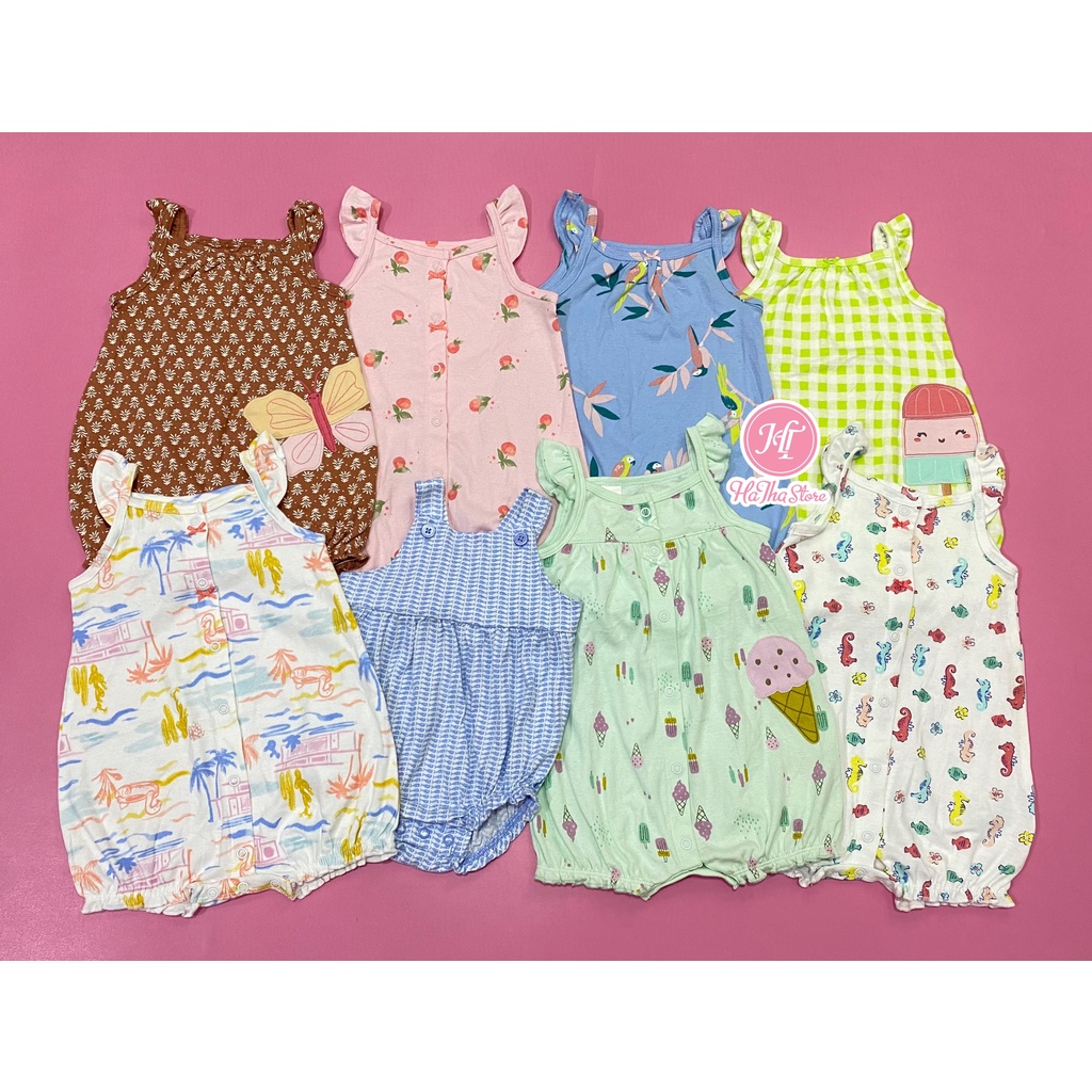 Romper/ Body đùi C'4RT£R bé gái (3-13kg)