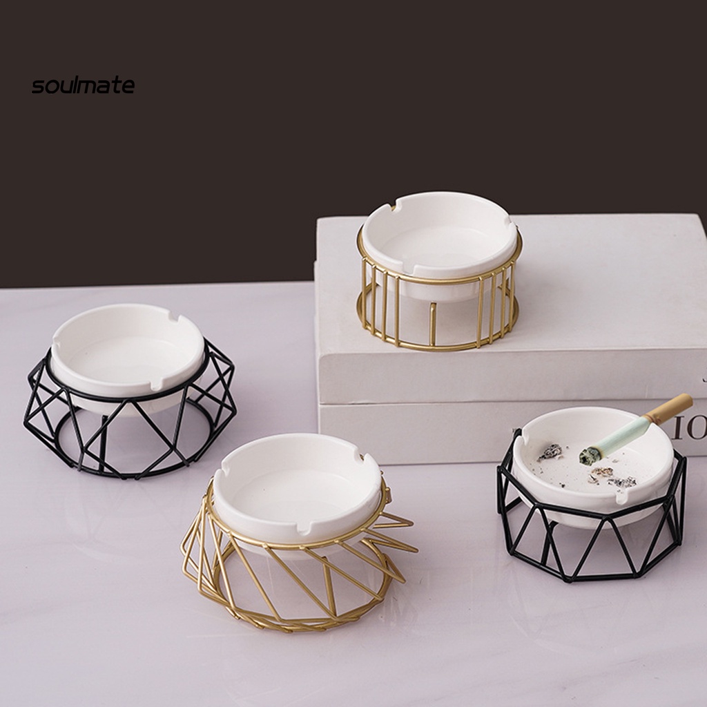 Giá Đỡ Gạt Tàn Thuốc Lá Bằng Sứ Chịu Nhiệt Tiện Dụng Cho Gia Đình