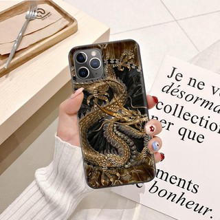 Ốp lưng iPhone 11 Pro Max Silicon dẻo hình Rồng Xanh - MY CASE