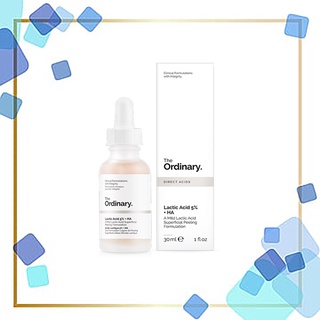Serum tẩy da chết hoá học - Lactic Acid 5% + HA và Latic Acid 10% + HA – The Ordin