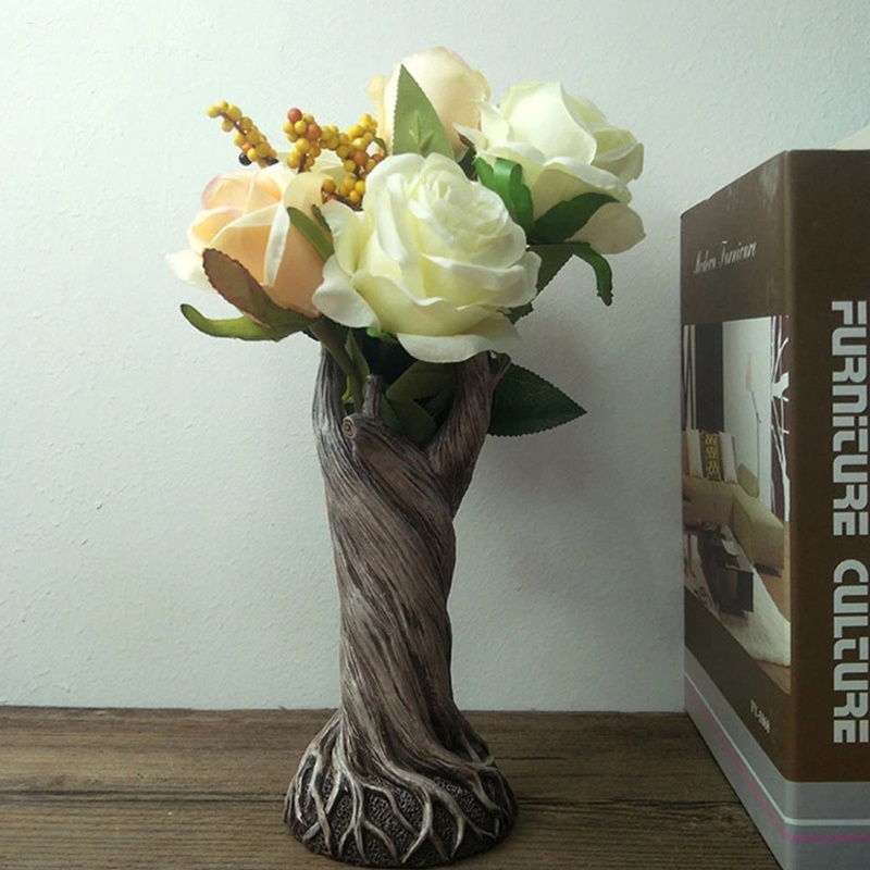 Chậu Hoa Khô Trang Trí Nội Thất Sáng Tạo