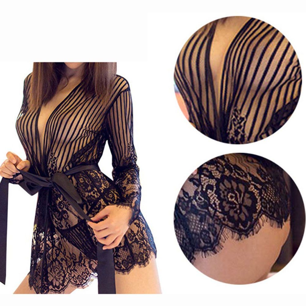 Set Đồ Ngủ Phối Ren Thời Trang Quyến Rũ Cho Nữ