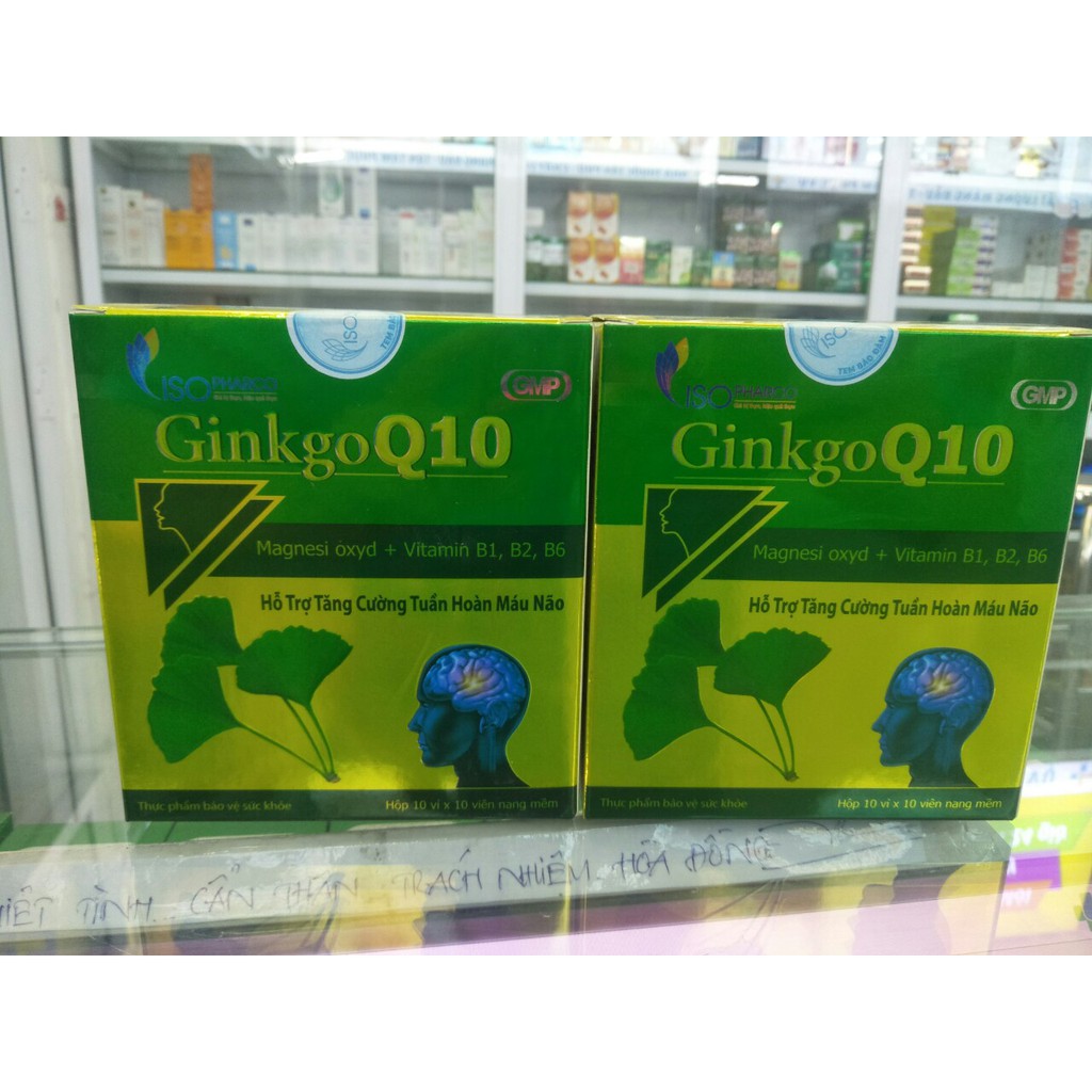 GINKGO Q10 Hoạt huyết dưỡng não GINKGO