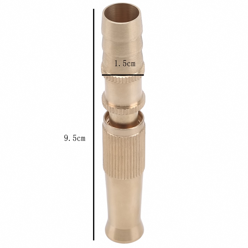 Súng Phun Nước Tưới Cây / Rửa Xe / Tưới Vườn Bằng Đồng Thau Có Thể Điều Chỉnh