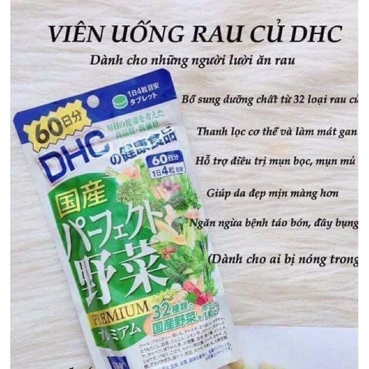 Viên uống rau củ quả (60 ngày)