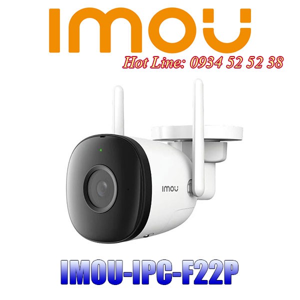 IPC-IMOU-F22P camera wifi lắp đặt ngoài trời tích hợp mic thu âm thanh