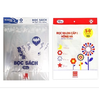 Túi 10 bao bọc SGK, vở ôly Hồng Hà mã 3245/3269