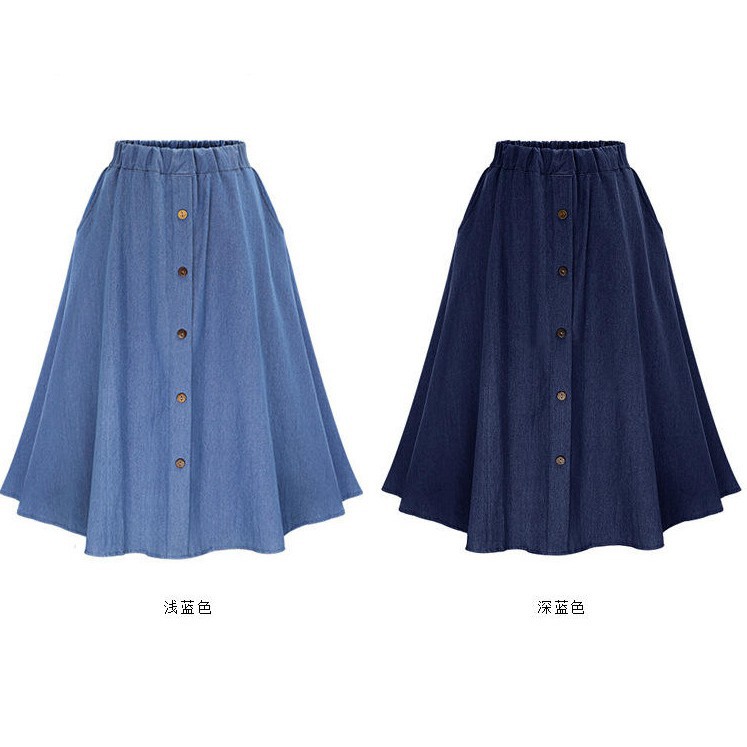 Chân váy chữ A phối hàng nút thanh lịch cao cấp | BigBuy360 - bigbuy360.vn