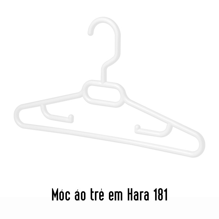SET 10 móc treo quần áo Hara nhiều kiểu dáng hàng Việt xuất Nhật