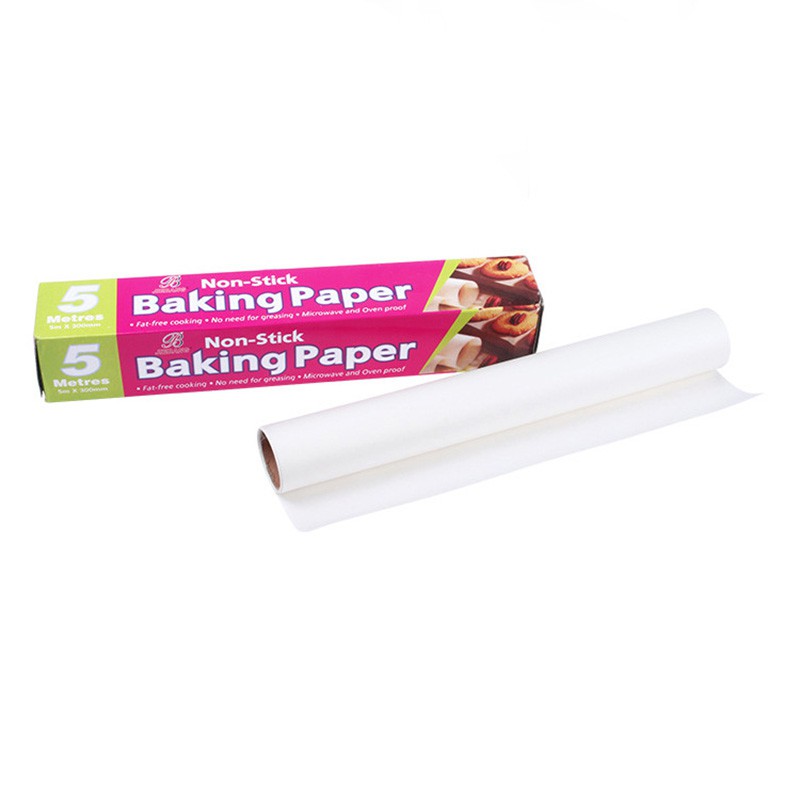 Giấy lót nướng bánh 30cm x 5m - Giấy nến chống dính - Baking Paper Silicone Oven Baking Non Stick Kitchen