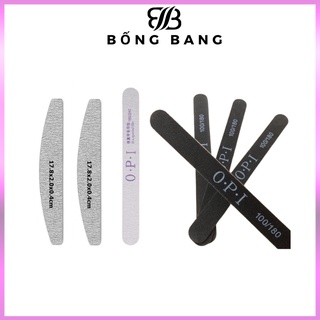Dũa móng tay OPI phụ kiện nail giá rẻ dũa chà form móng BỐNG BANG