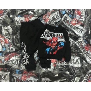 Bộ nỉ bé trai người nhện đen Spiderman N.E.X.T 11-25kg