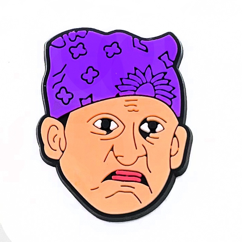 Phụ Kiện Trang Trí Giày Bằng PVC Hình Hoa Vui Nhộn