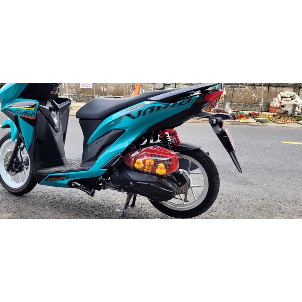ốp pô e SH MODE, AB 125, PCX, VARIO trong suốt