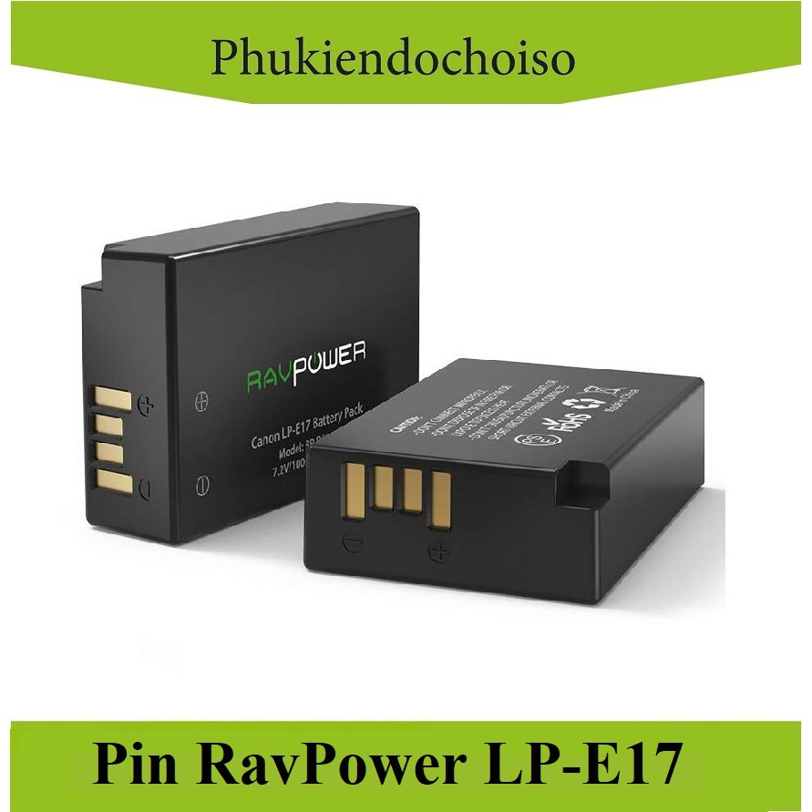 Pin máy ảnh PavPower cho Canon LP-E17