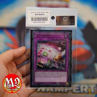 Thẻ bài yugioh DUDE-EN056	Red Reboot - Ultra Rare -  Bảo quản M2SCCQ-LITE