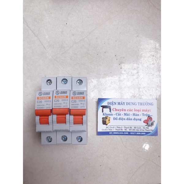 Át Aptomat đơn 1P 16A 20A 25A 32A 40A 50A 60A cần cam