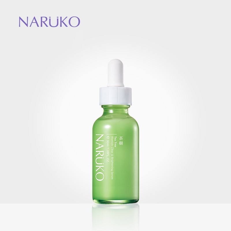 NARUKO (ĐÀI) - Serum tràm trà giảm mụn Tea Tree Shine control &amp; Blemish Clear Serum NRK058