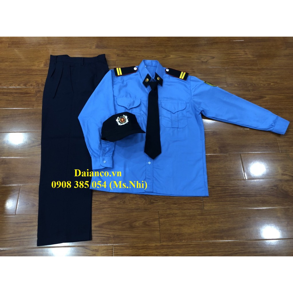 Quần áo bảo vệ tay dài vải si kèm đầy đủ phụ kiện- Hình thật