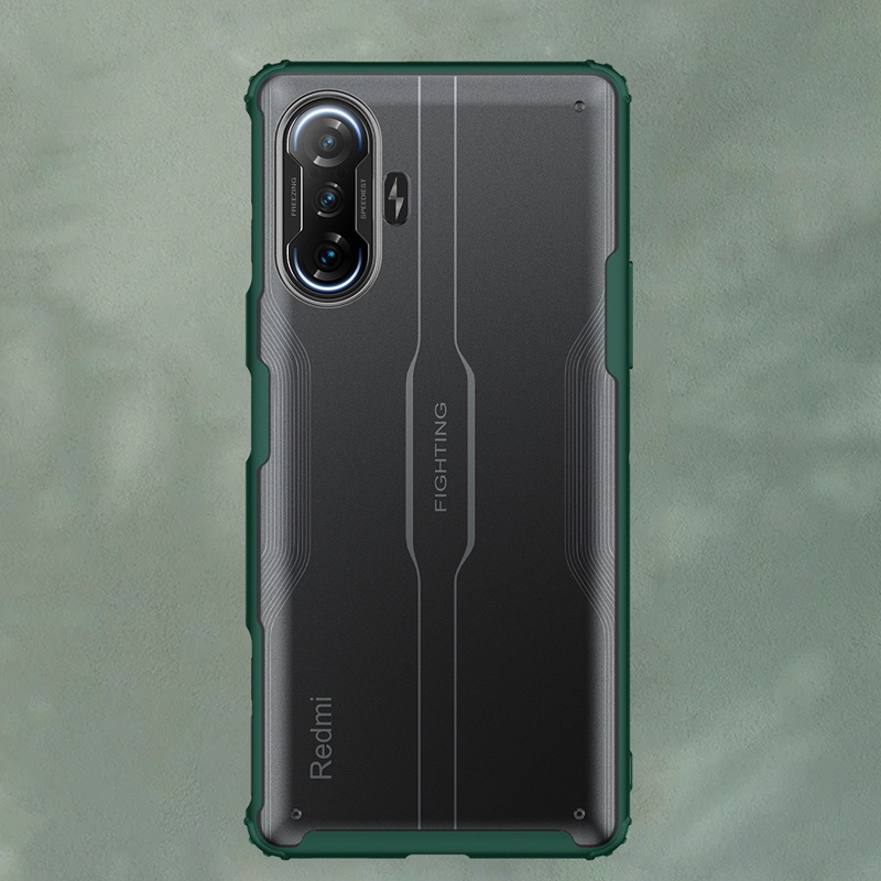 Ốp Điện Thoại PC + TPU Mặt Nhám Chống Sốc Cho Redmi K40 Gaming / POCO F3 GT