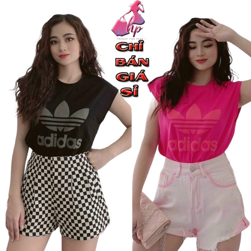 áo croptop ôm body nữ đẹp thun mịn xịn sát nách cổ tròn in hoạ tiết mẫu mới 2021 thời trang 35LA06
