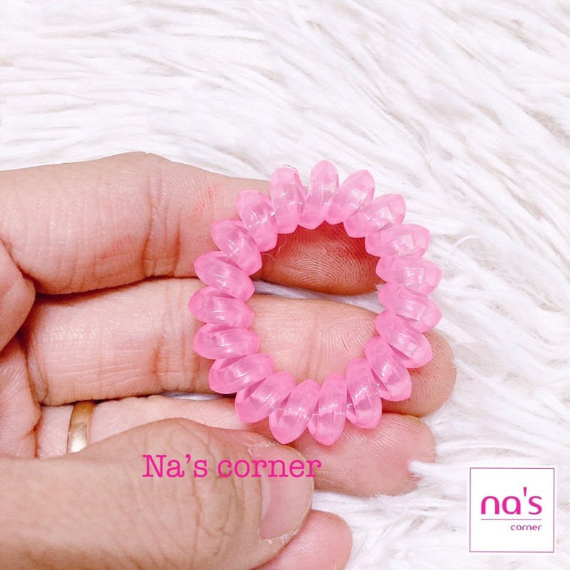 Set 5/10 cột tóc lò xo / buộc tóc lò xo nhiều màu thời trang