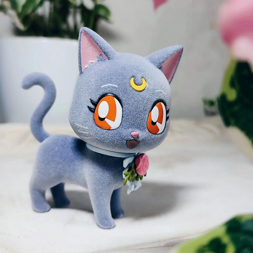 Mô Hình Nhân Vật Pretty Guardian Sailor Moon Fluffy Puffy - Luna / Artemis BANPRESTO