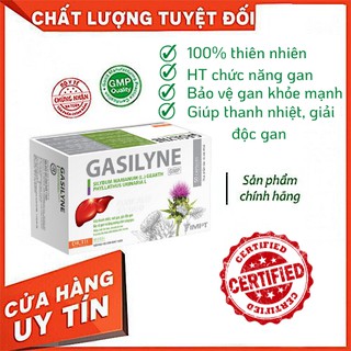 Viên Uống Mát Gan, Bổ Gan - Gasilyne - Chiết Xuất Kế Sữa Nhập Khẩu - Giá Việt