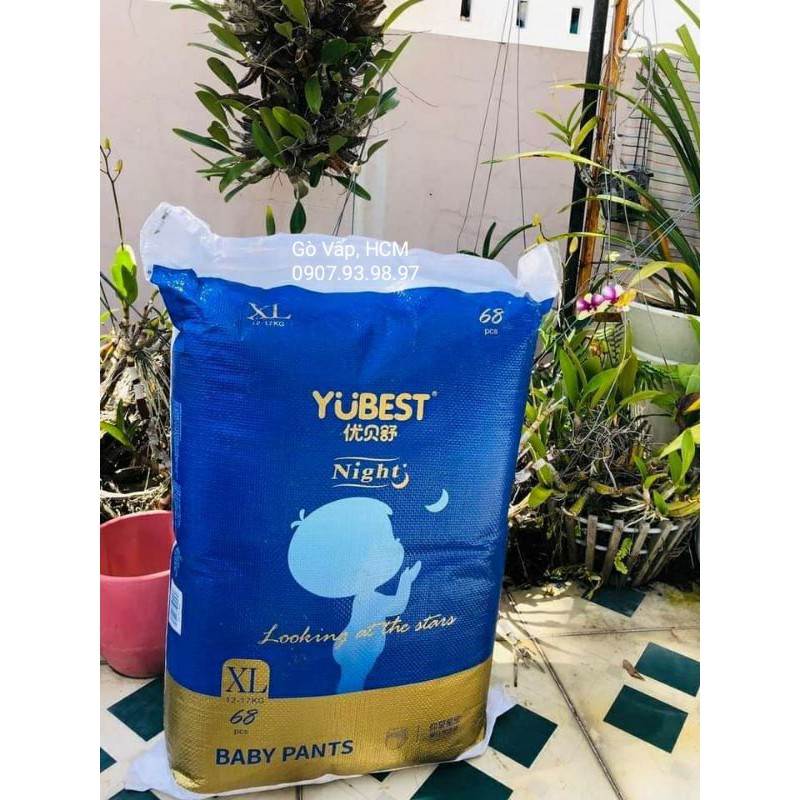 Bỉm Yubest FREESHIP Tã YUBEST Gold / Night / Angel / Natural / CAO CẤP quần/dán S132, S90, M108, M84, L96, L78