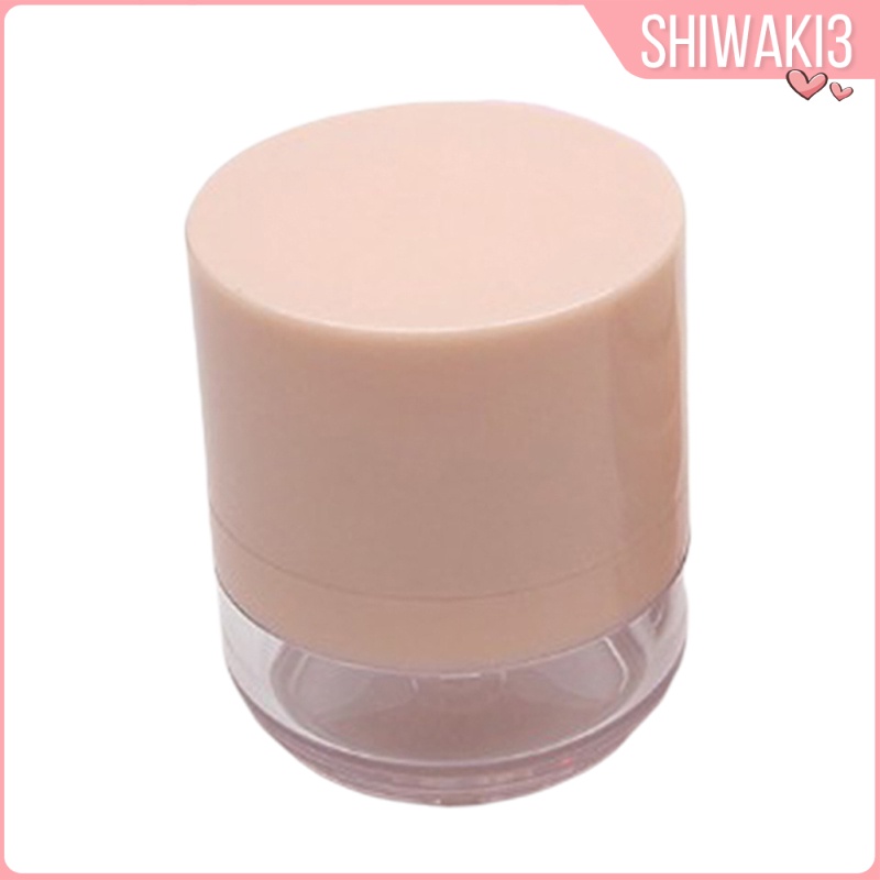 (Hàng Mới Về) Hộp Đựng Phấn Má Hồng Bằng Nhựa Mini Shiwaki3 Kèm Mút Trang Điểm Cho Nữ Giá Đỡ