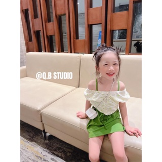 Bộ xanh lá Q.B Studio dễ thương