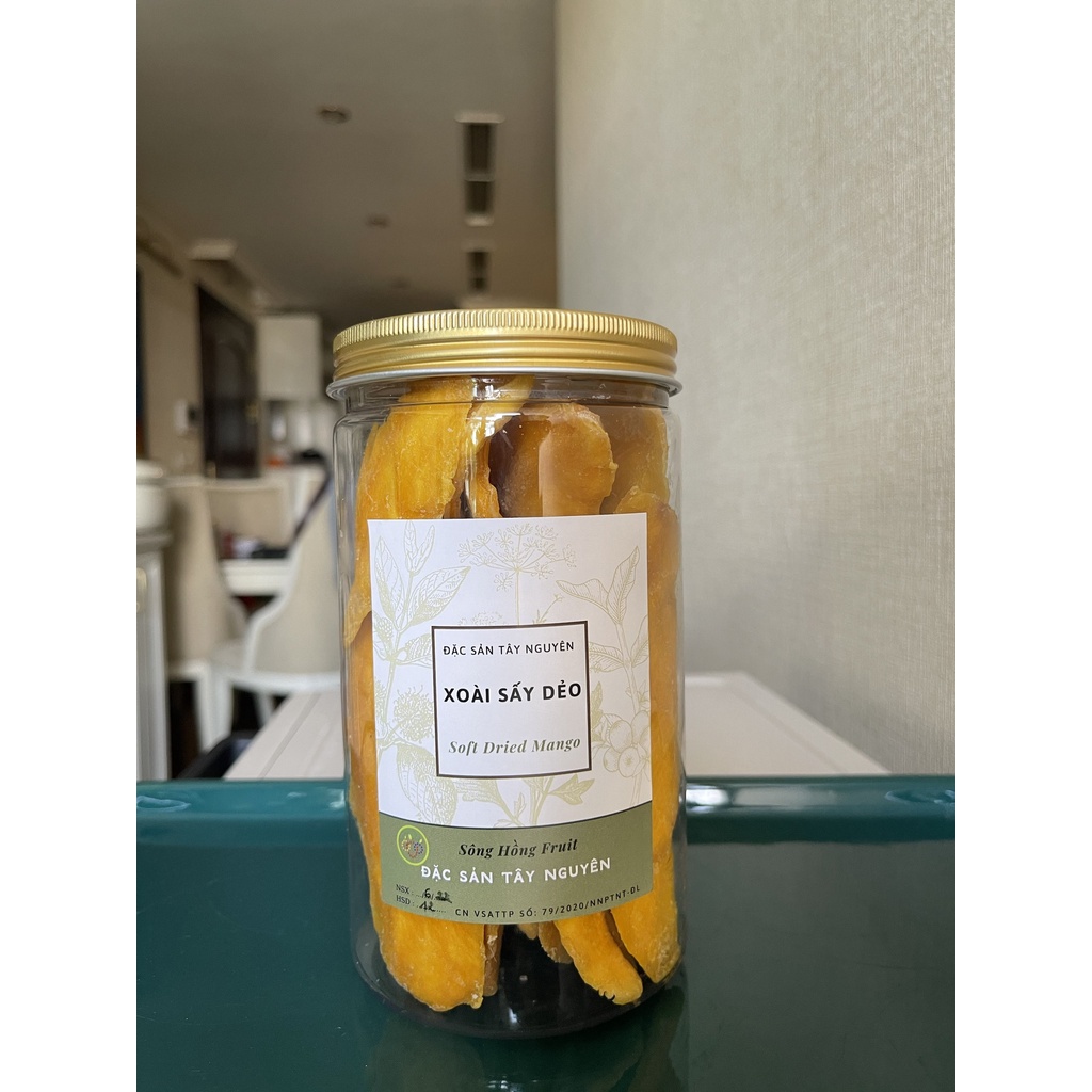 Xoài sấy dẻo nguyên miếng Nha Trang Đặc sản Tây Nguyên True Nuts