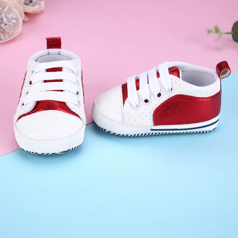 ♛Giày Đế Mềm Chống Trượt Thời Trang Xuân Thu Cho Bé Gái Sơ Sinh Từ 0-1-12 Tháng Tuổi
