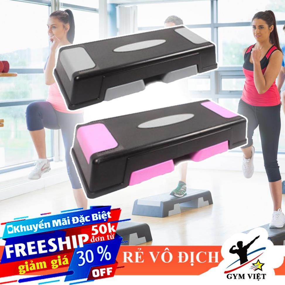 🎁 Bục tập aerobic cao cấp 3 mức điều chỉnh ❤️ FREE SHIP ❤️ bục dậm nhảy step [ HOT ]