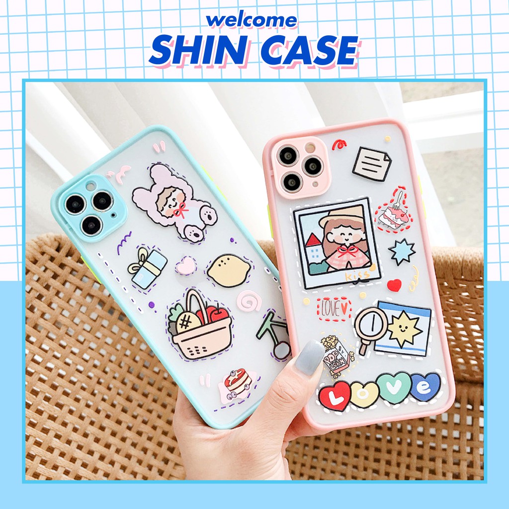 Ốp lưng iphone Travel girl nhám viền nổi cong 6/6plus/6s/6splus/7/7plus/8/8plus/x/xr/xs/11/12/13/pro/max/plus/promax