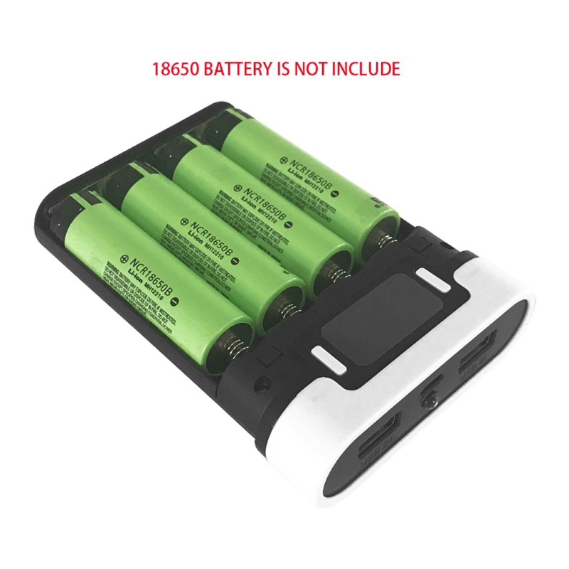 Hộp Sạc Nhanh Kiêm Giá Đỡ Lithium 3.0 18650