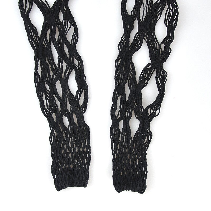 Sexy Women Stockings Fishnet Pantyhose Mesh Net Holes Transparent Tights Gothic Punk Girl Club Party Black Female Womens Tights